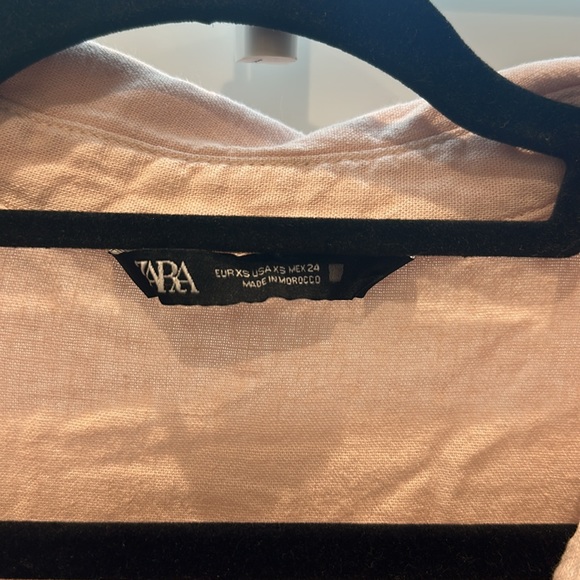 Zara Tiered Pink Dress NWOT - Picture 3 of 4